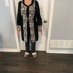 Size 10 black cardigan NWOT